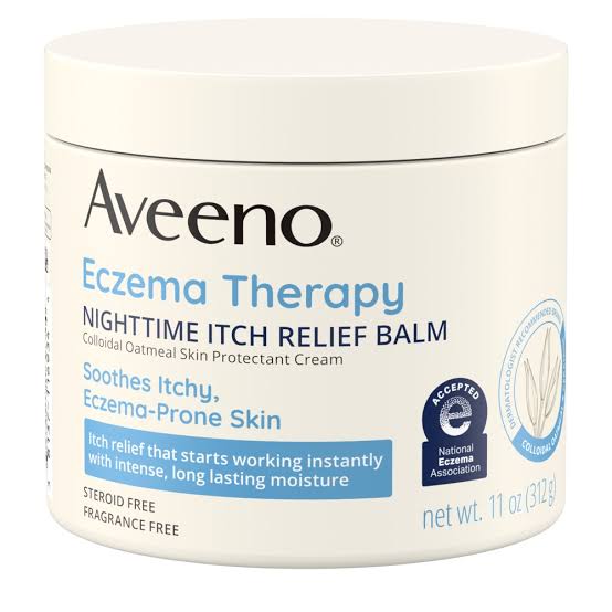 Aveeno Eczema Therapy Night Itch Relief Balm