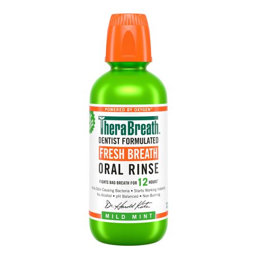 TheraBreath Fresh Breath Oral Rinse Mild Mint
