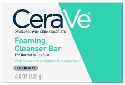 Cerave Foaming Cleansing Bar