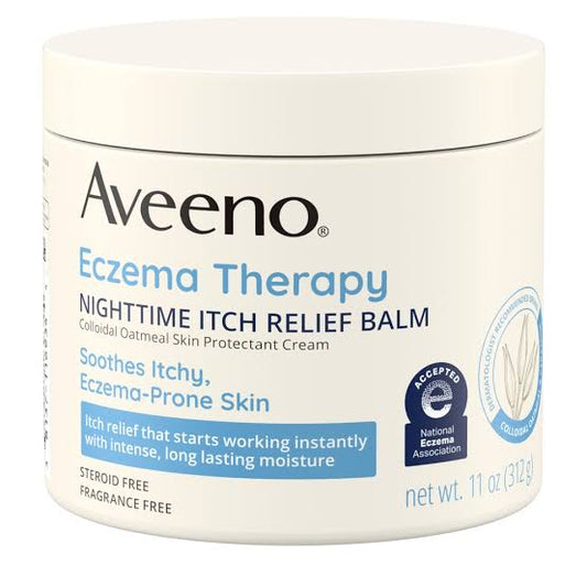 Aveeno Eczema Therapy Night Itch Relief Balm