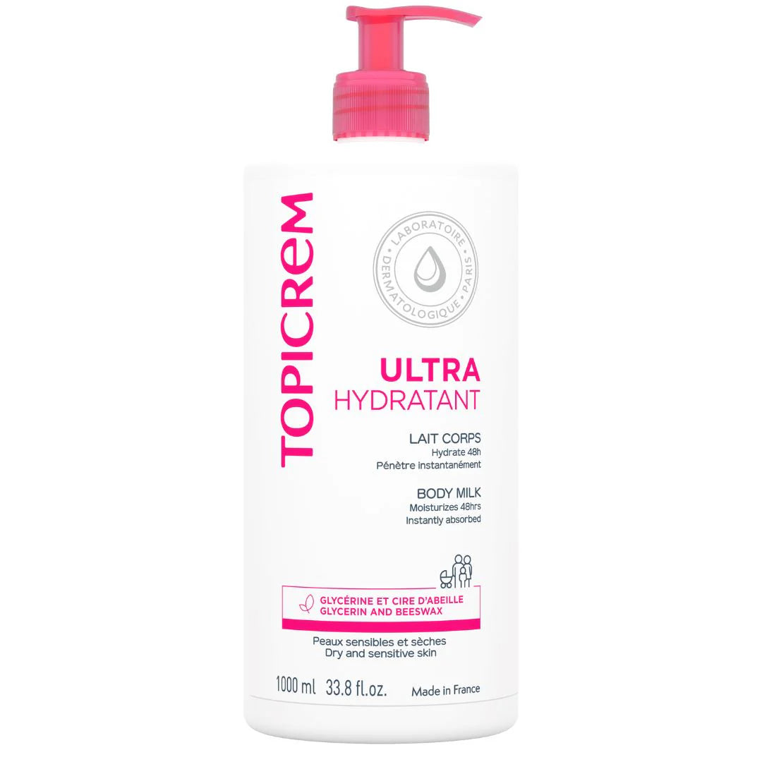 Topicrem Ultra Hydratant Moisturizing Body Milk 1000ml