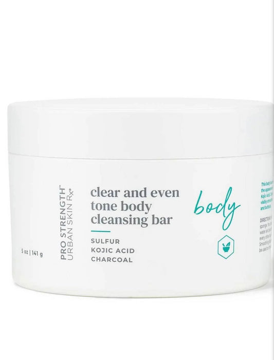 Urban Skin Rx Clear and Even Tone Body Cleansing Bar