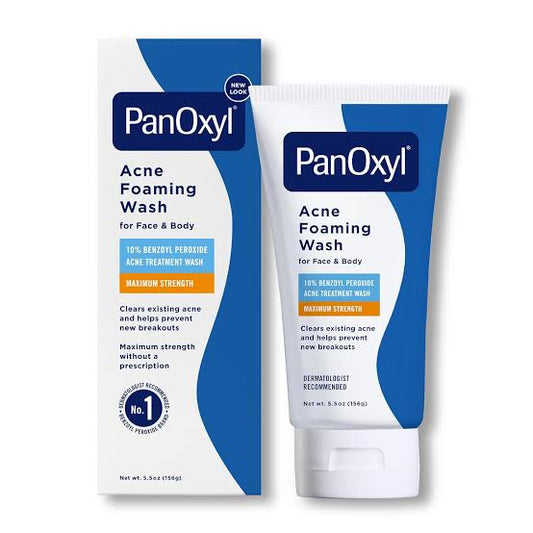 PanOxyl Acne Foaming Wash 10%