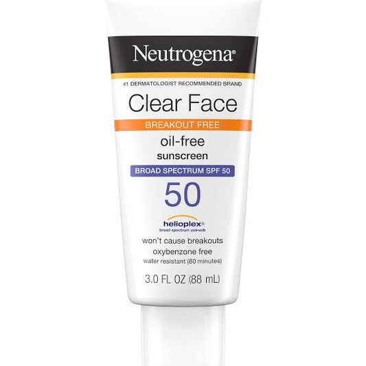 Neutrogena Clear Face SPF50
