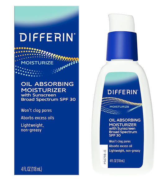 Differin Oil Absorbing Moisturizer SPF30