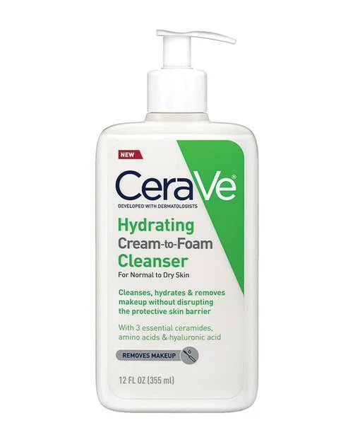 Cerave Cream to Foam Cleanser 12oz